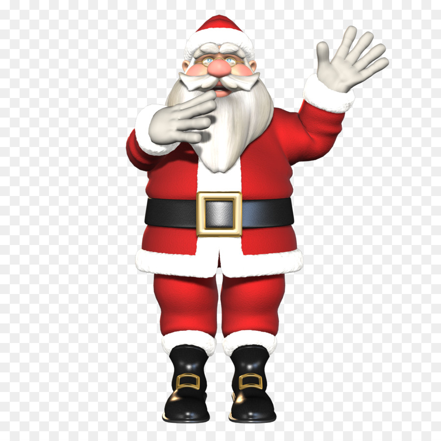 Papai Noel，Terno Vermelho PNG