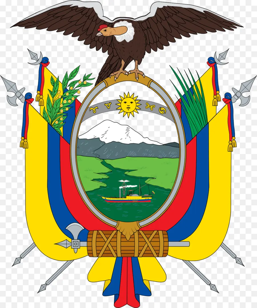 Brasão De Armas Do Equador，Bandeira Do Equador PNG