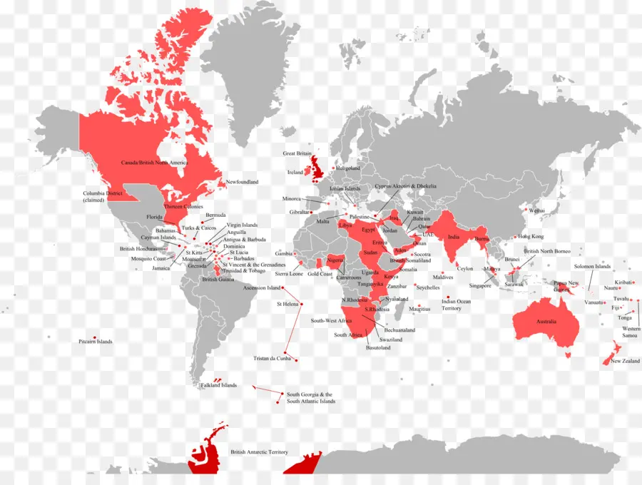 Mapa Mundial，Países PNG