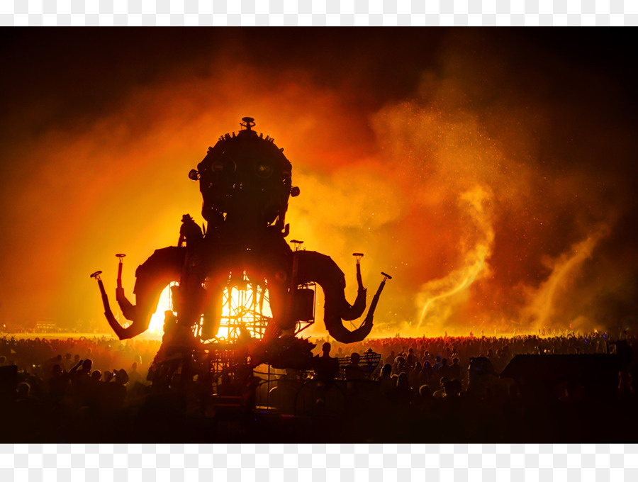 Black Rock Desert，2015 Burning Man PNG