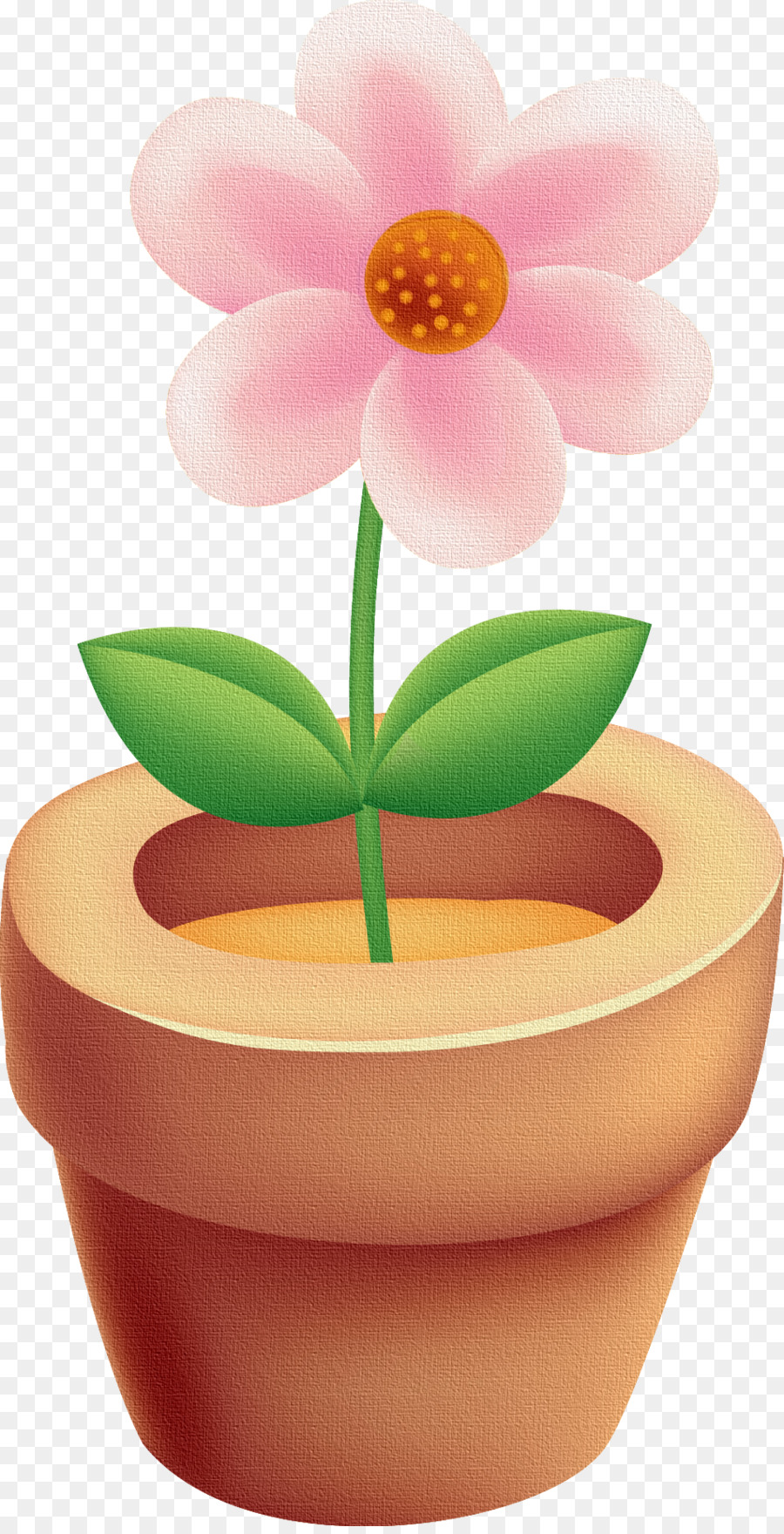 Flor Em Vaso，Pote PNG