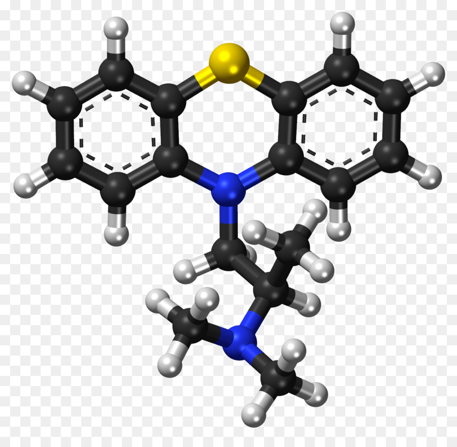 Benzaanthracene，Ballandstick Modelo PNG