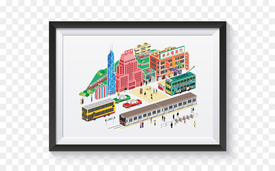 Hong Kong，Illustrator PNG