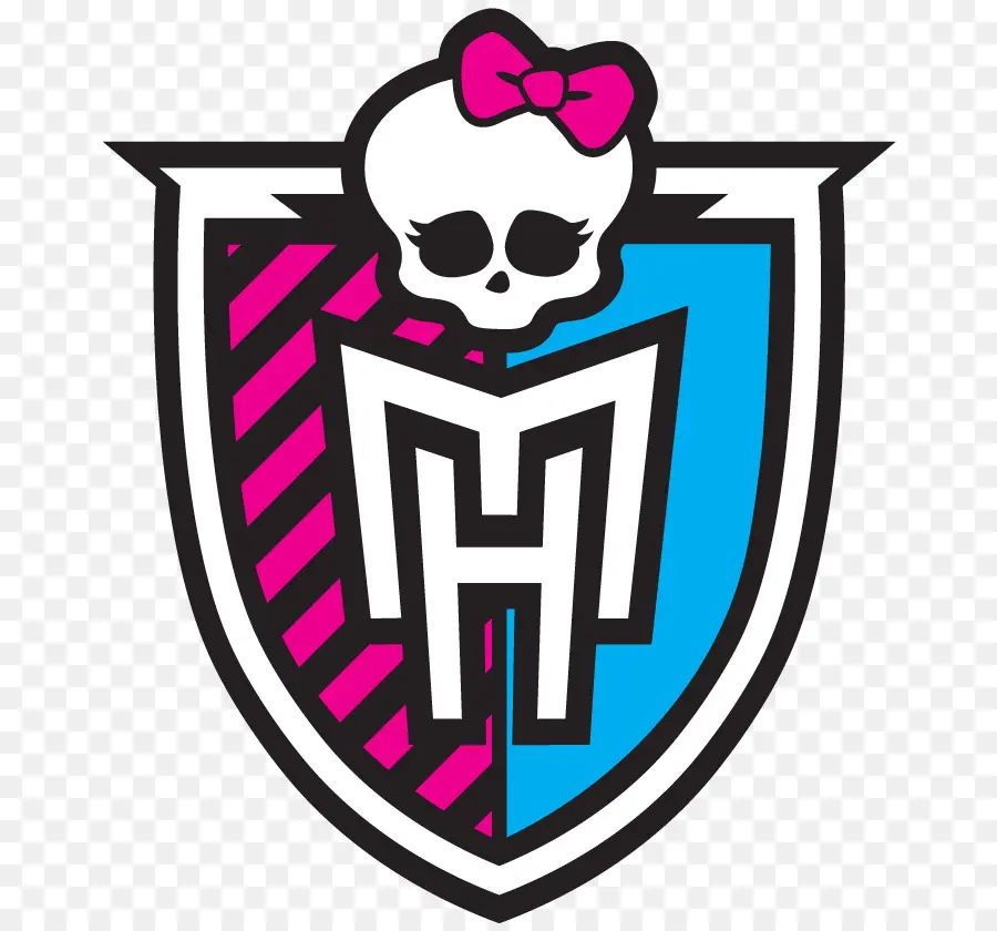 Monstro High Logo，Crânio PNG