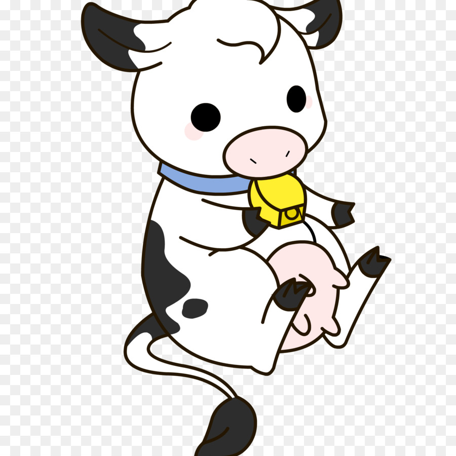 Vaca，Desenho Animado PNG