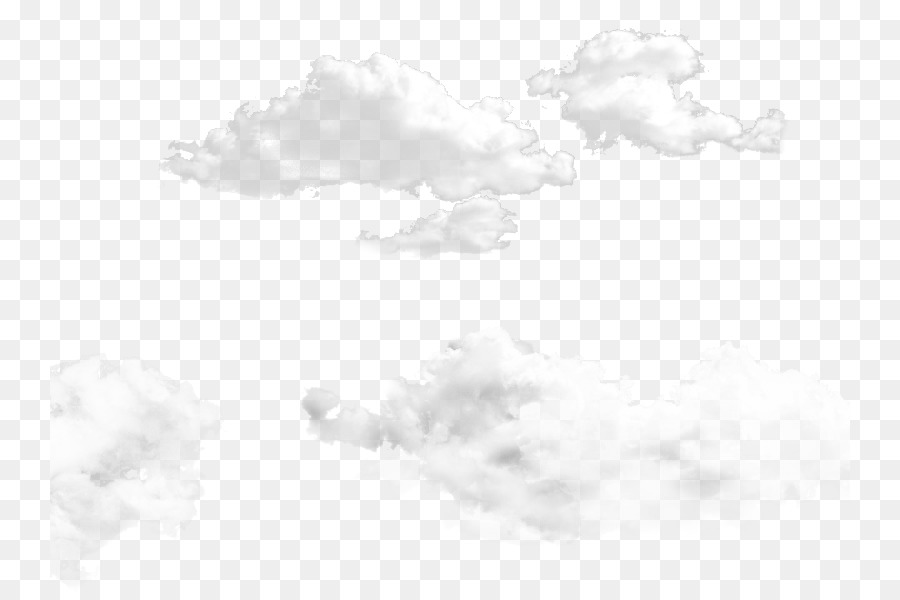 Cumulus，Branco PNG