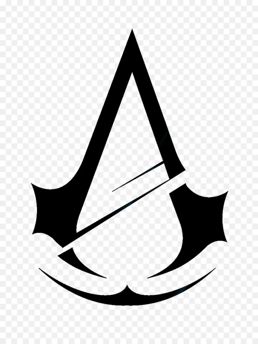 Logotipo Do Assassin's Creed，Preto PNG