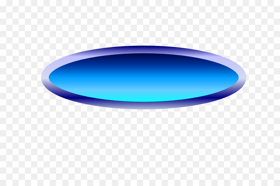 Oval，Azul PNG