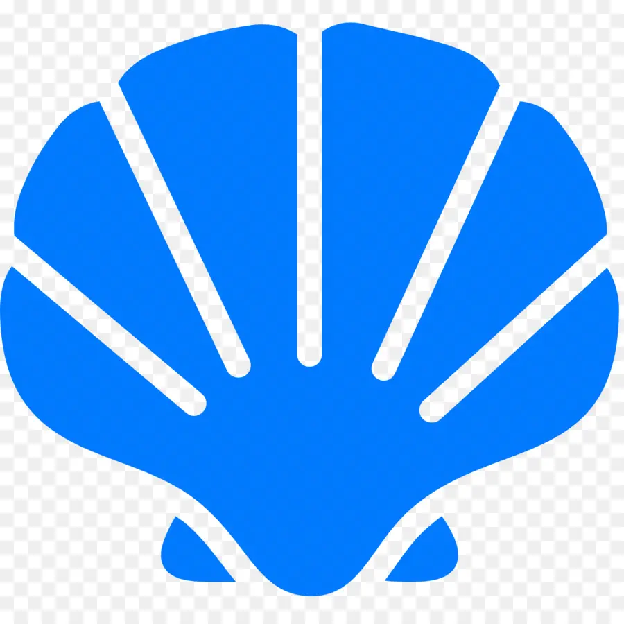 Concha，Azul PNG