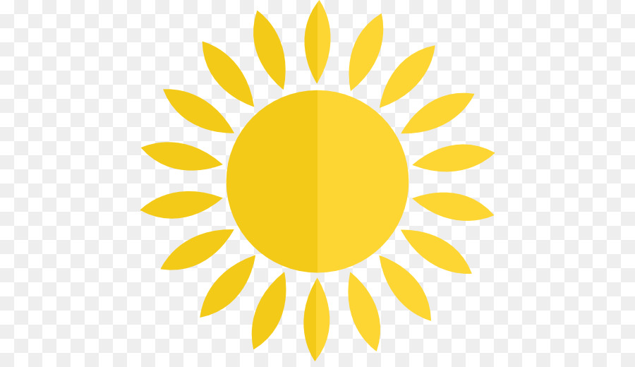 Ilustração Do Sol，Amarelo PNG