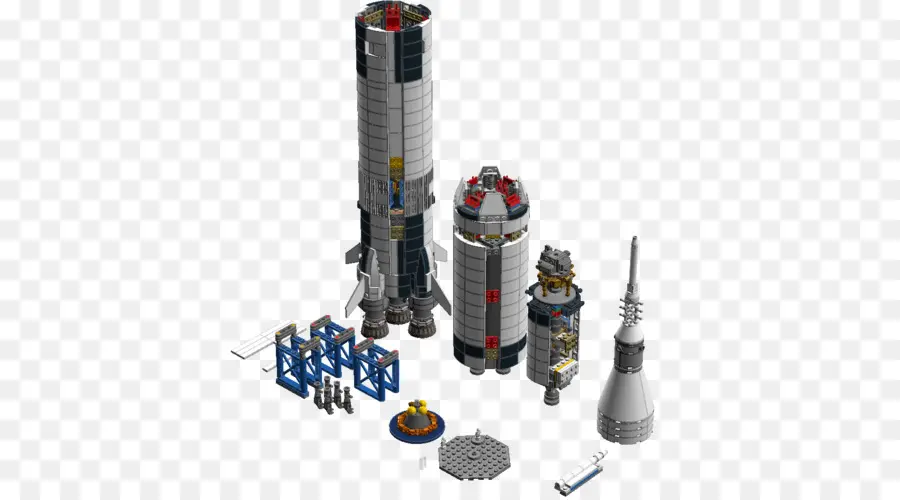 Programa Apollo，Saturno V PNG