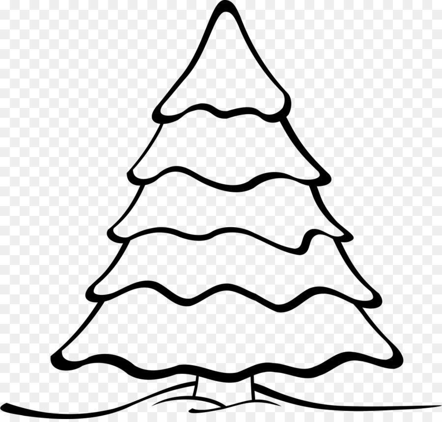 Natal, árvore De Natal, Preto E Branco png transparente grátis