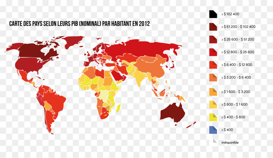 Mapa Mundial，Pib PNG