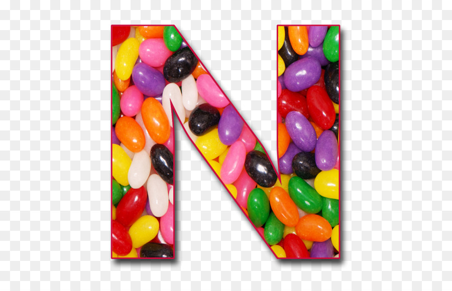 Jelly Bean，Letra PNG