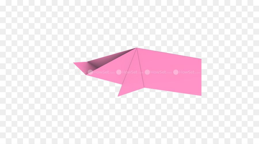 Avião De Papel，Rosa PNG