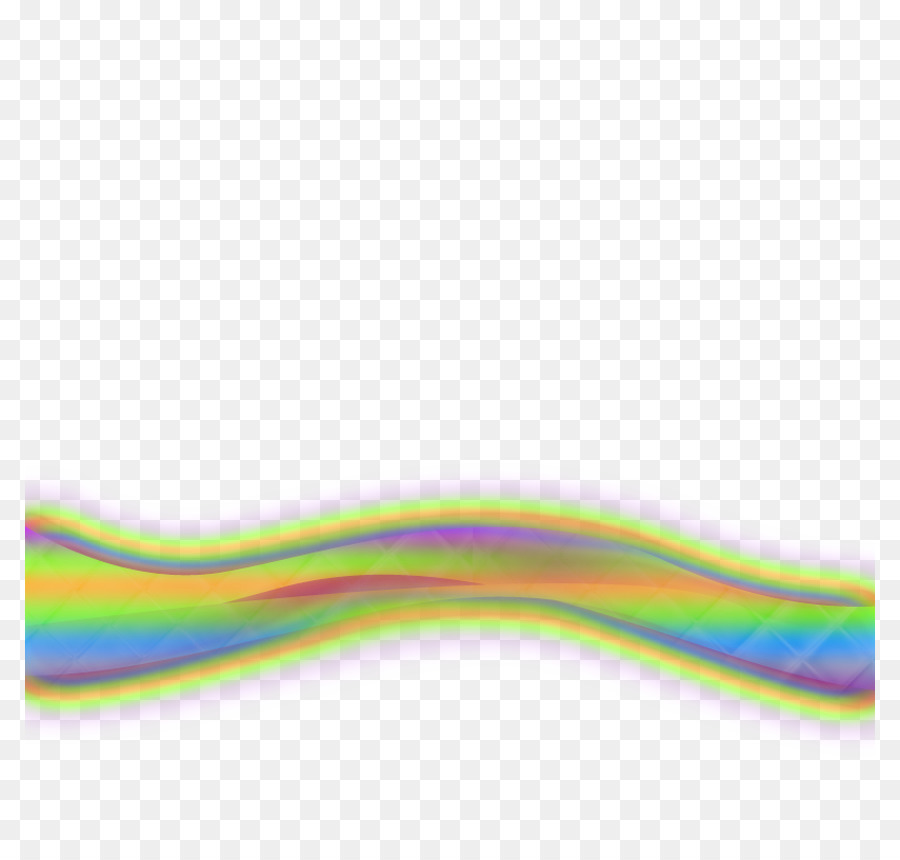 Ondas Coloridas，Verde PNG