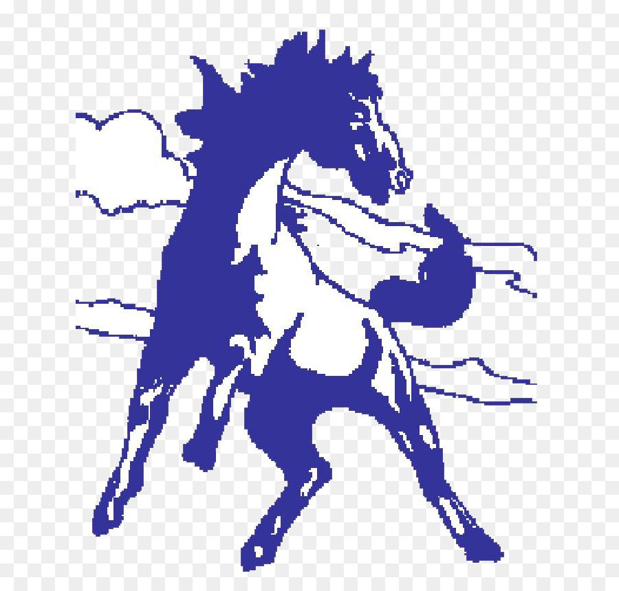 Cavalo Azul，Equino PNG