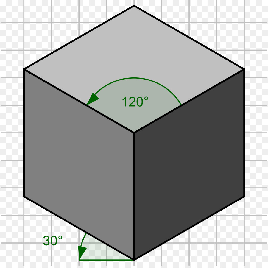 Cubo Isométrico，3d PNG