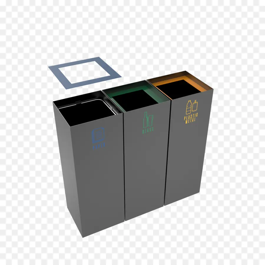 Lixeiras Para Reciclagem，Desperdício PNG