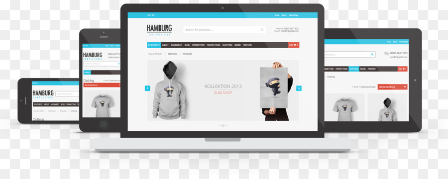 Responsive Web Design，Woocommerce PNG