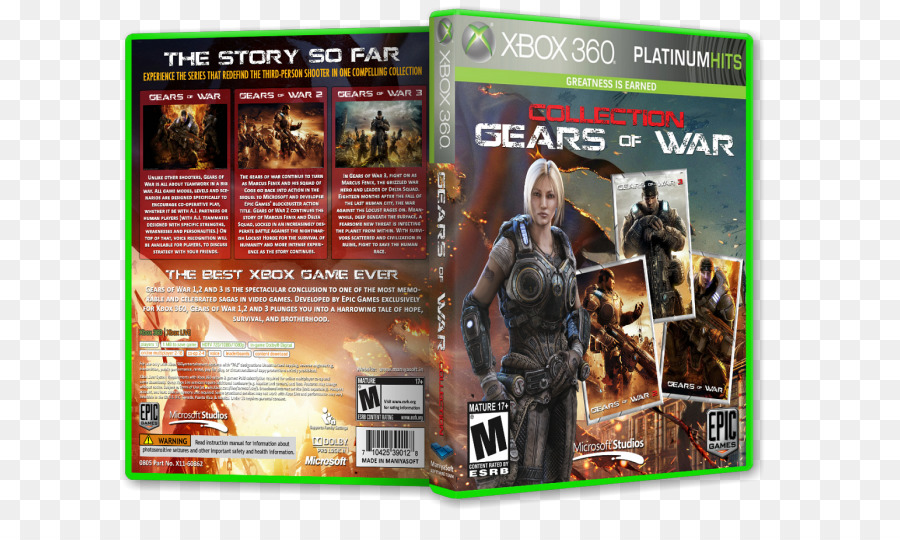 Xbox 360，Gears Of War PNG