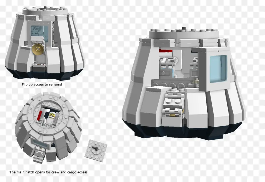 Estação Espacial Internacional，Spacex Dragon PNG