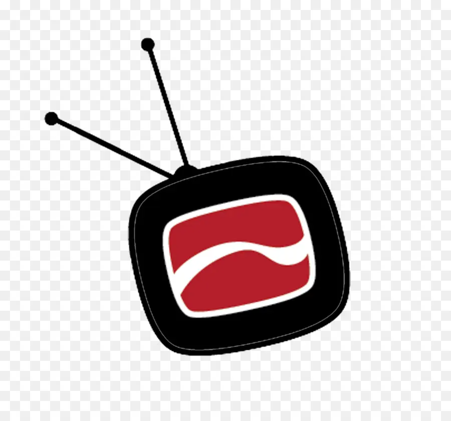 Tv Vermelha Com Asas，Televisão PNG