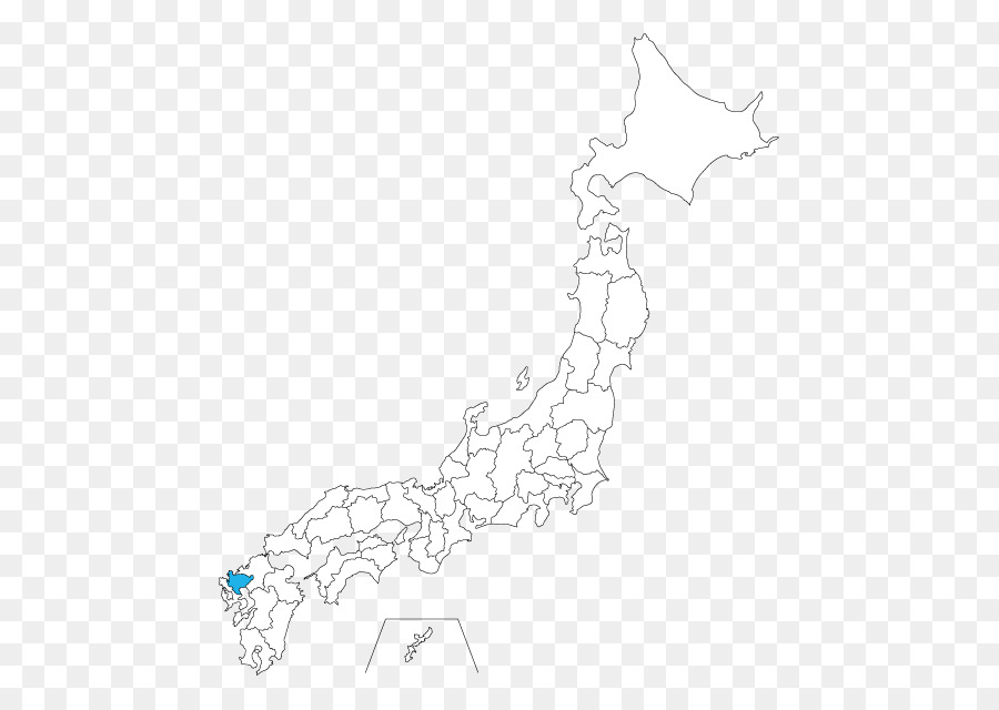 Mapa Do Japão，Região PNG