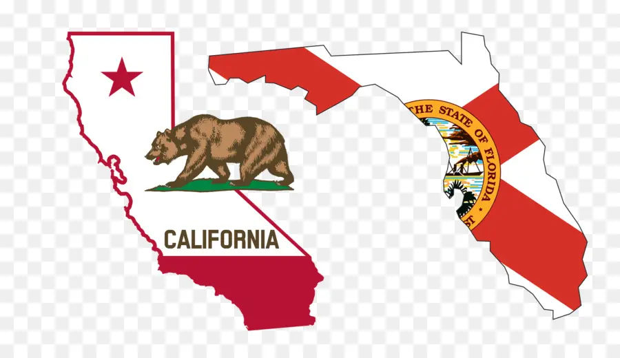 Califórnia，Bandeira Da Califórnia PNG