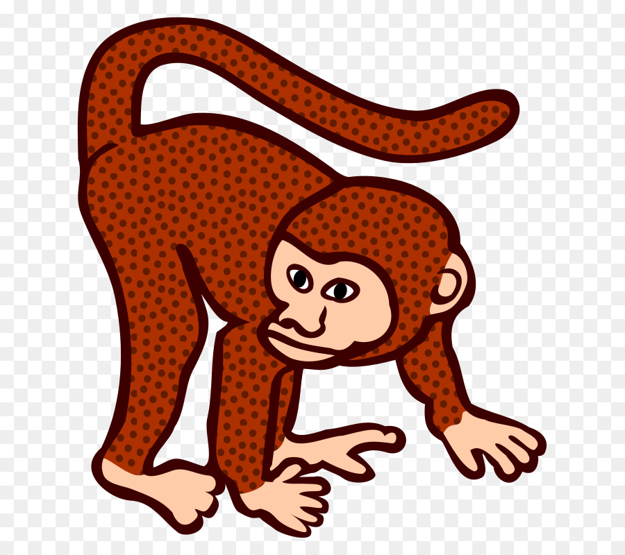Macaco，Desenho PNG