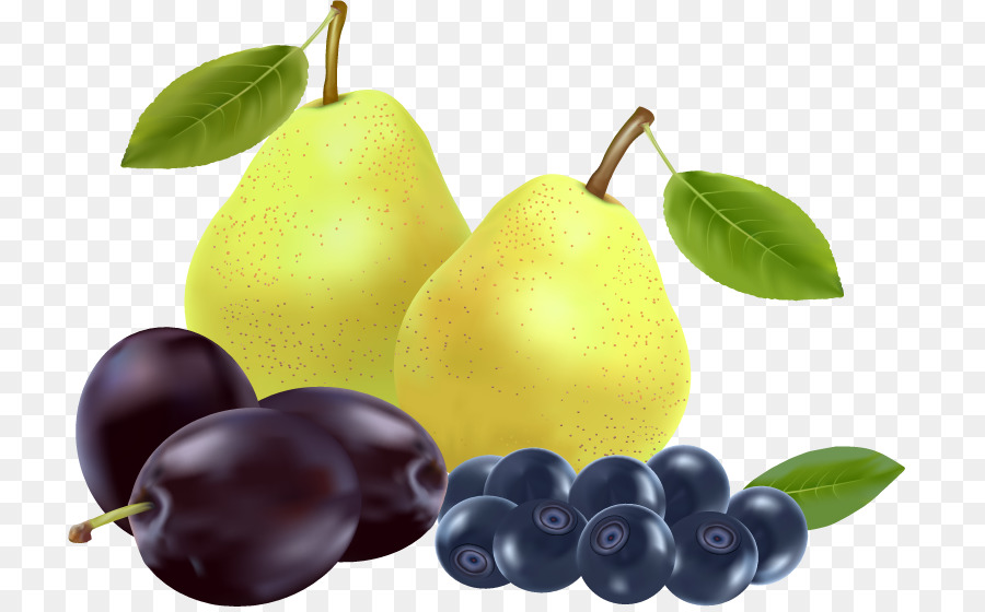 Pêra E Ameixas，Fruta PNG