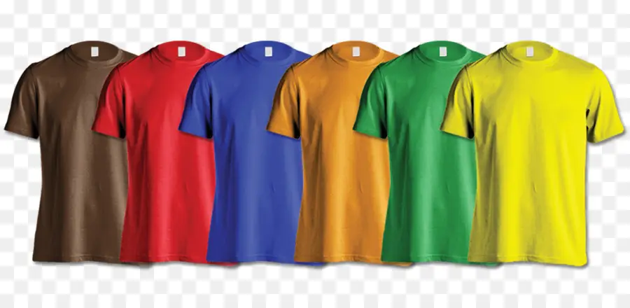 Camisetas Coloridas，Camisetas PNG