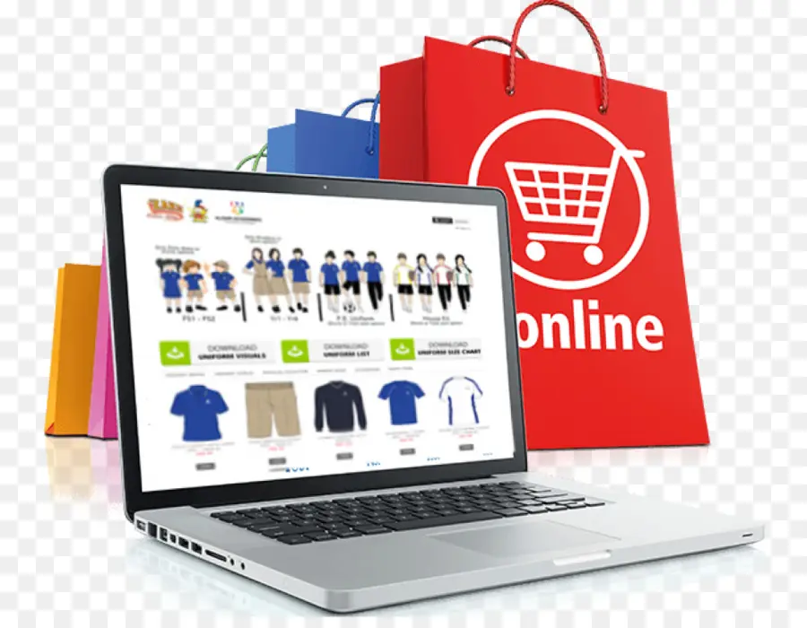 Desenvolvimento Web，Compras On Line PNG