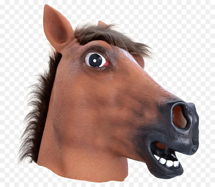 Cavalo，Máscara De Cabeça De Cavalo PNG