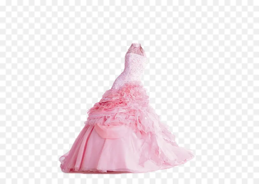 Vestido Rosa，Vestido PNG