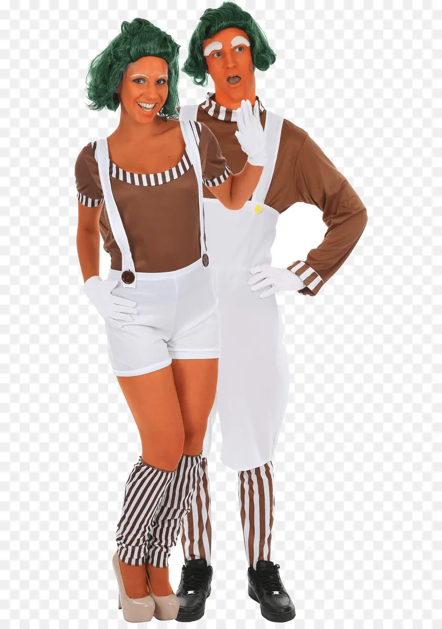 Fantasias De Oompa Loompa，Marrom PNG