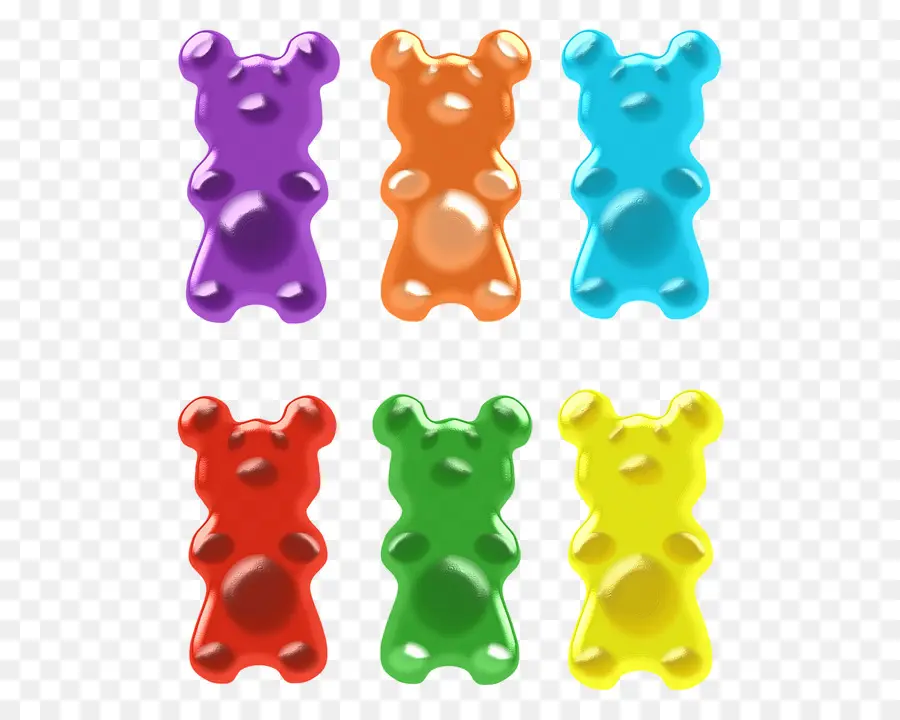 Gummy Bear，Gummi Doces PNG