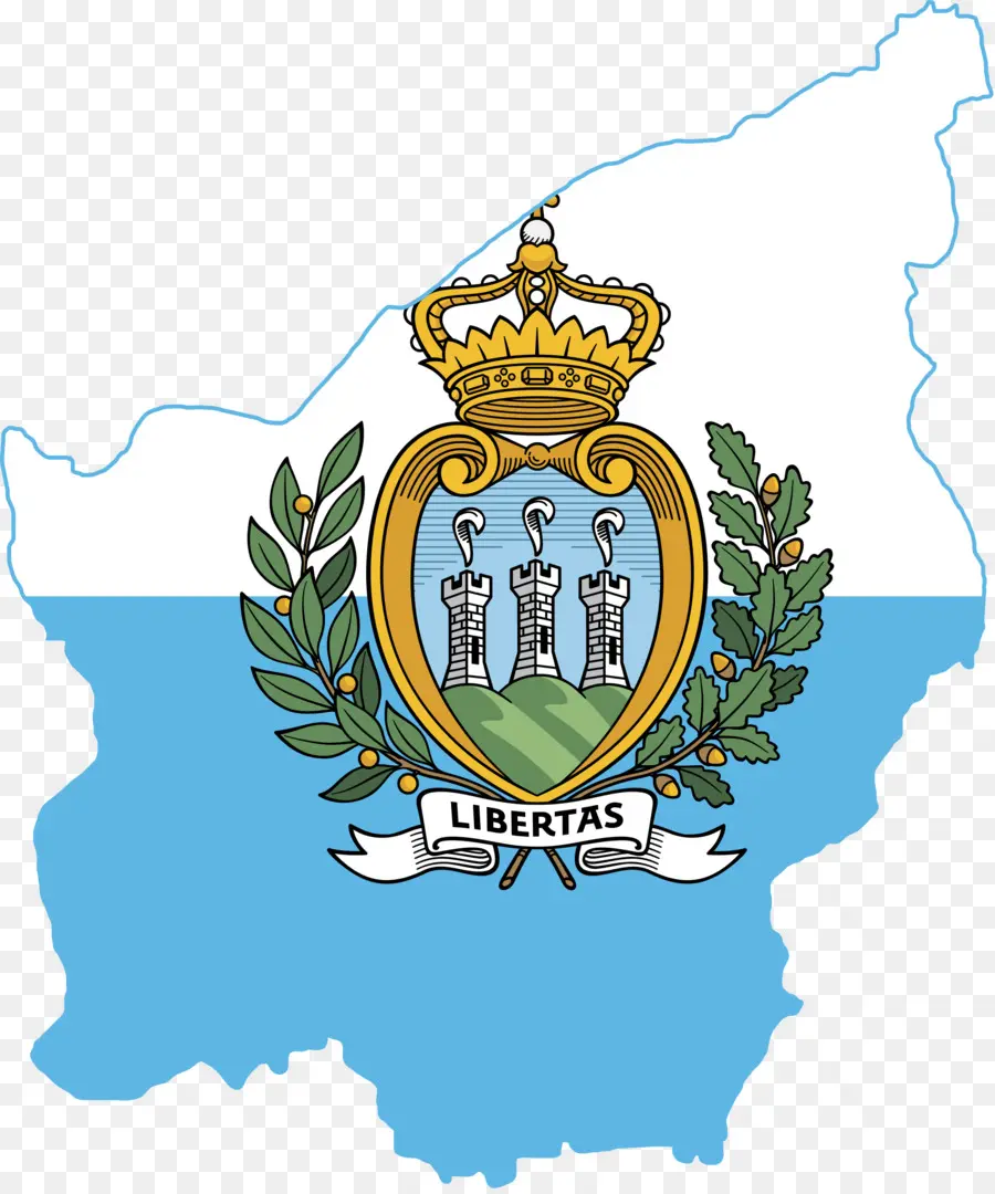 San Marino，Bandeira De San Marino PNG