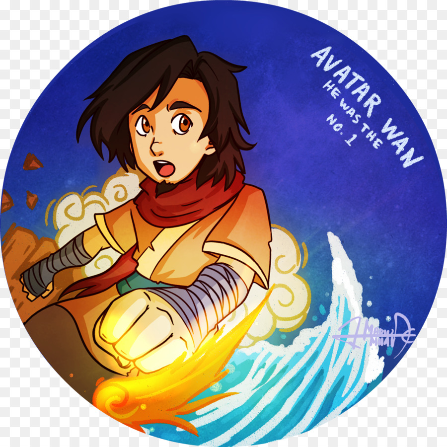 Aang，Korra PNG