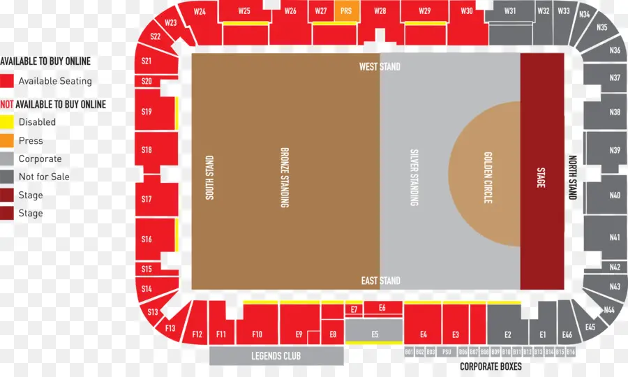 Tabela De Assentos Do Estádio，Assentos PNG