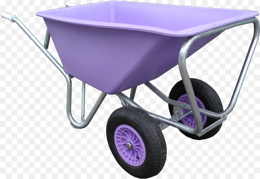 Carrinho De Mão Roxo，Carrinho De Mão PNG