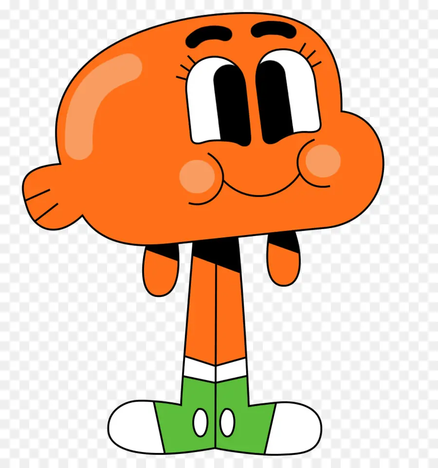 Personagem De Peixe Laranja，Animado PNG