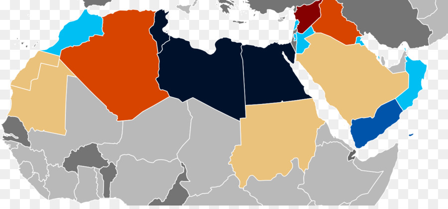 Primavera árabe，Mundo árabe PNG