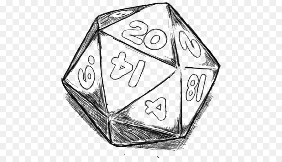 Dados D20，Rpg PNG