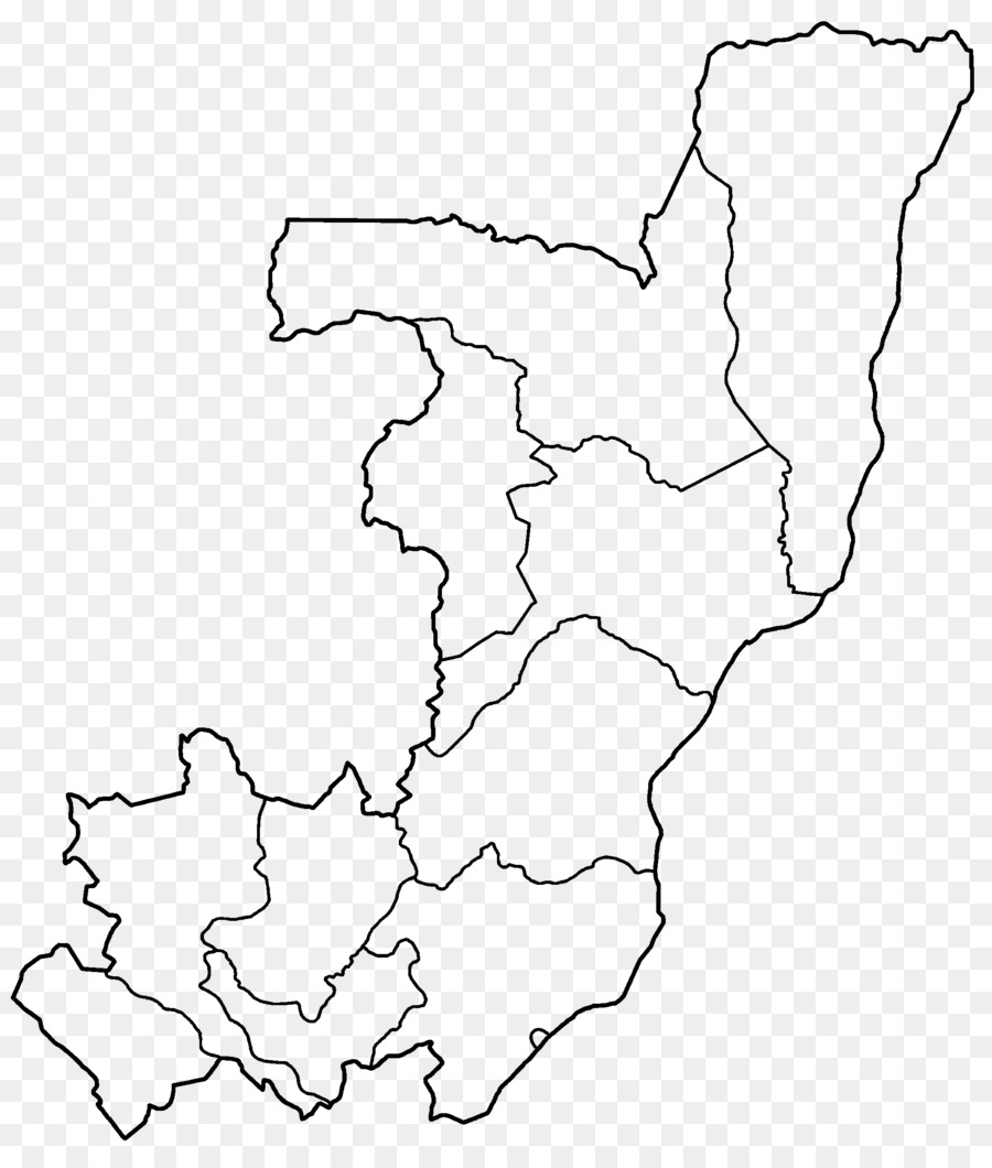 Mapa De Angola，País PNG