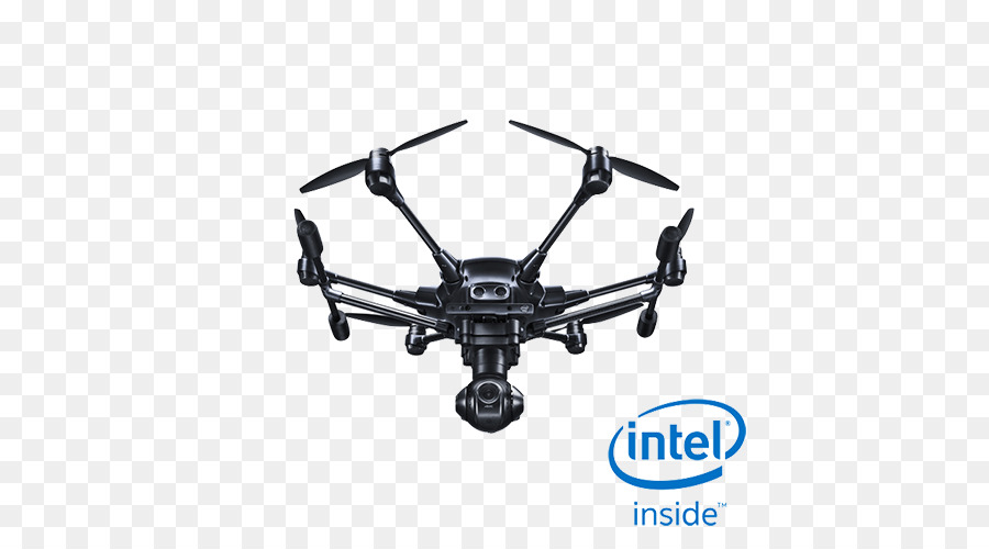 Drone Preto，Intel Por Dentro PNG