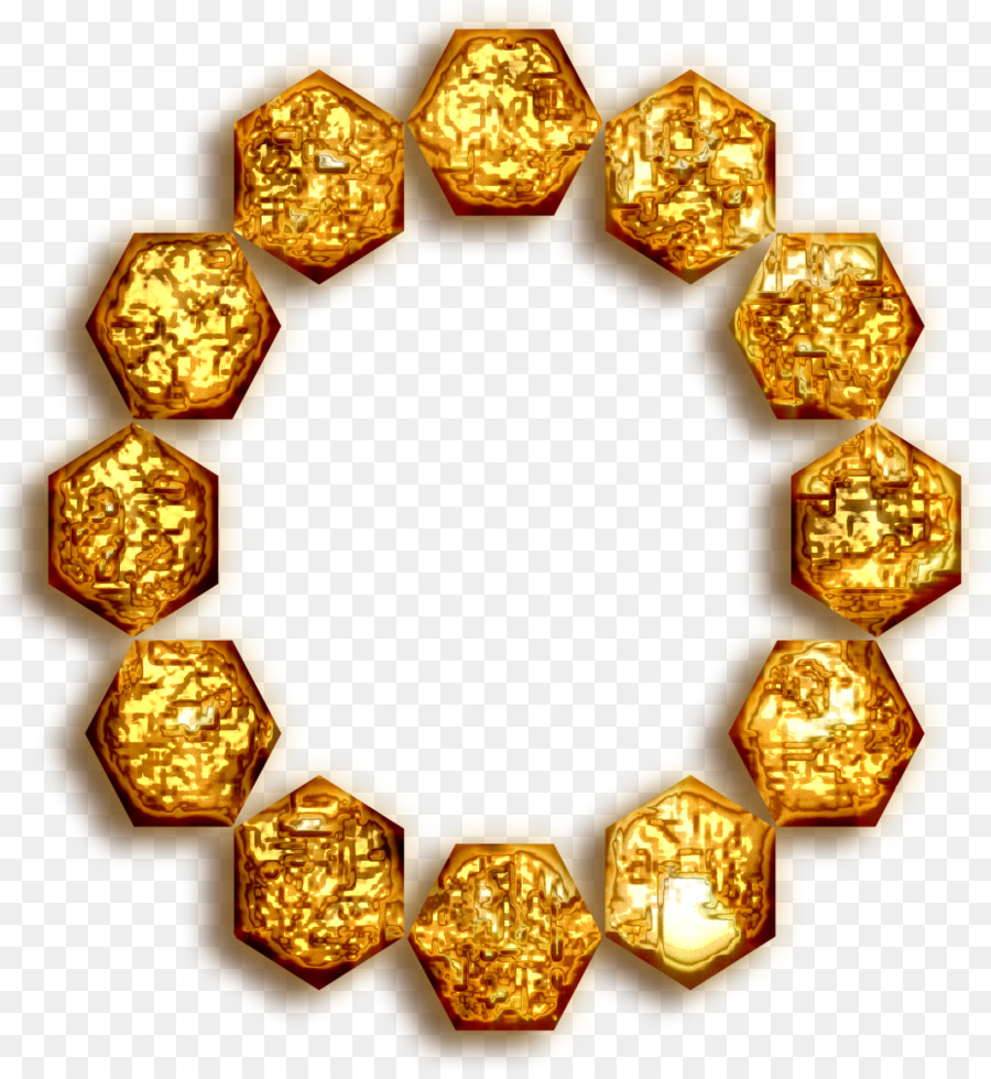 Ouro，Hexágono PNG