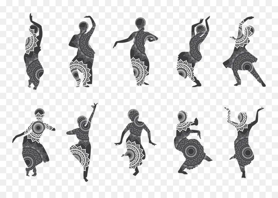 Silhueta，Dança PNG