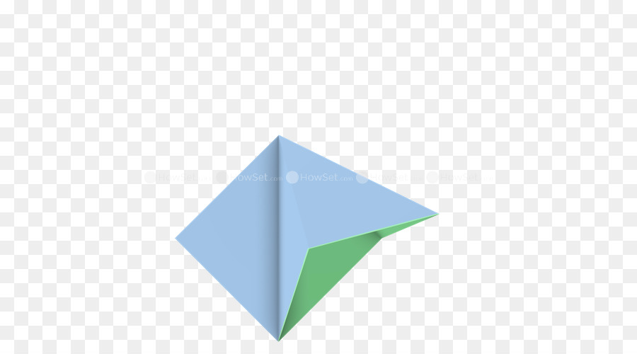 Origami Azul，Papel PNG