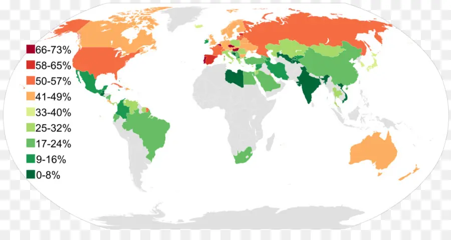 Mapa Mundial，População PNG